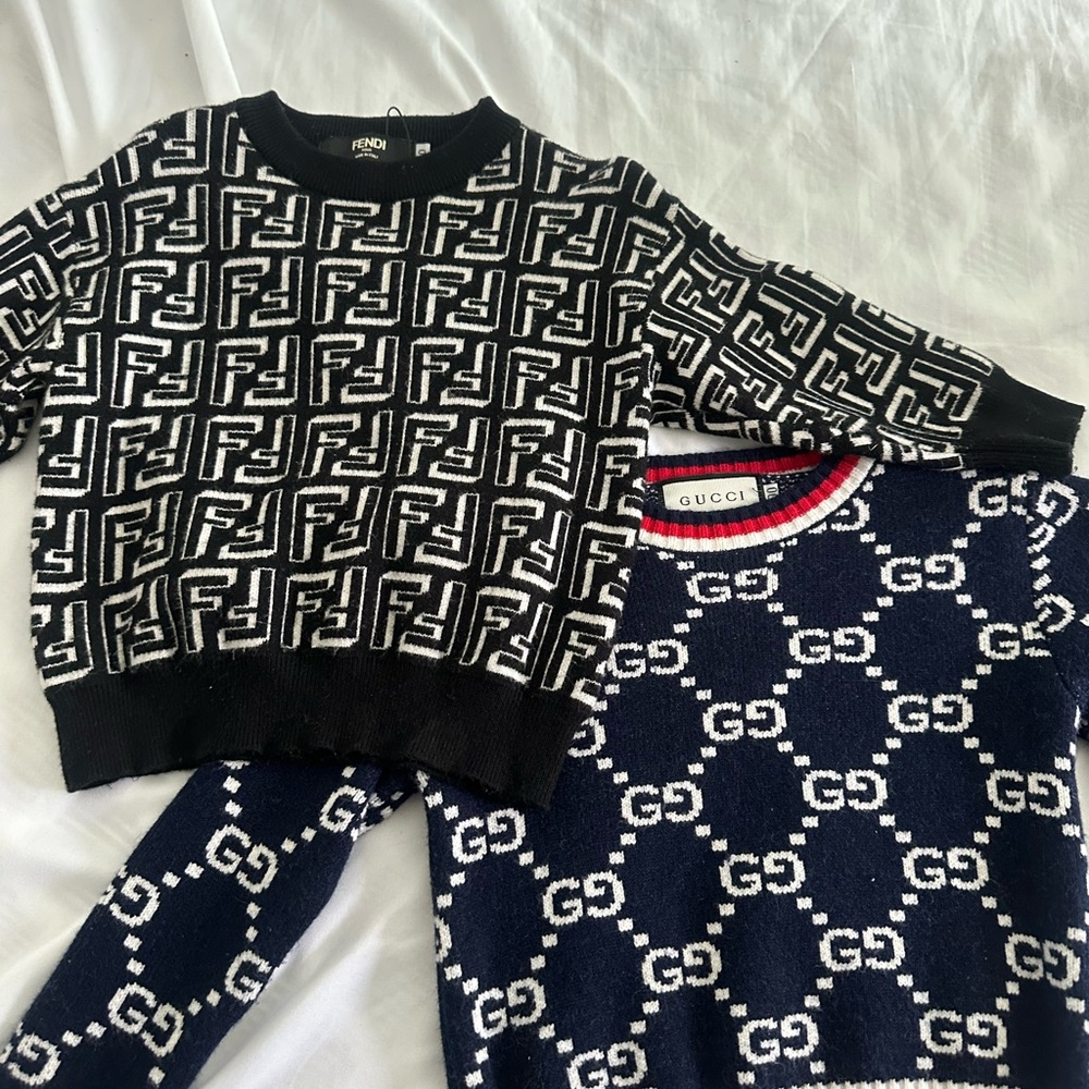 Gucci Black and White toddler